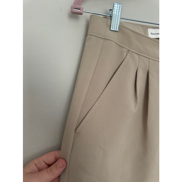 Women's Abercrombie & Fitch Beige Pants Size S - Picture 9 of 13